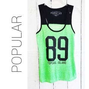 Popular Apparel | Topsail Island Tank Top Med